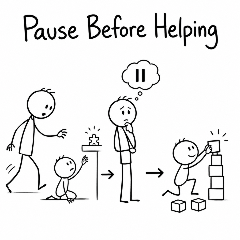 Before You Step In, Ask What Your Child Can Try