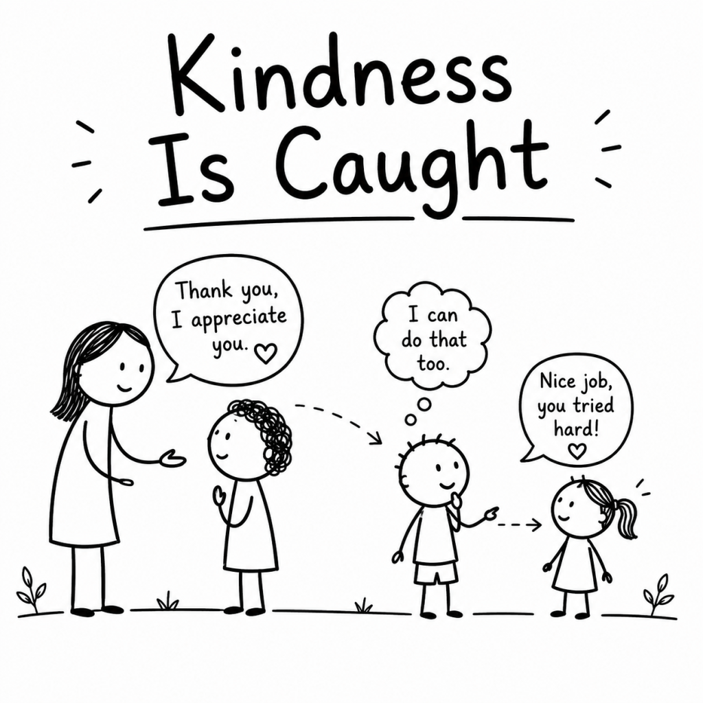 Children Learn Kindness by Watching How We&nbsp;Speak